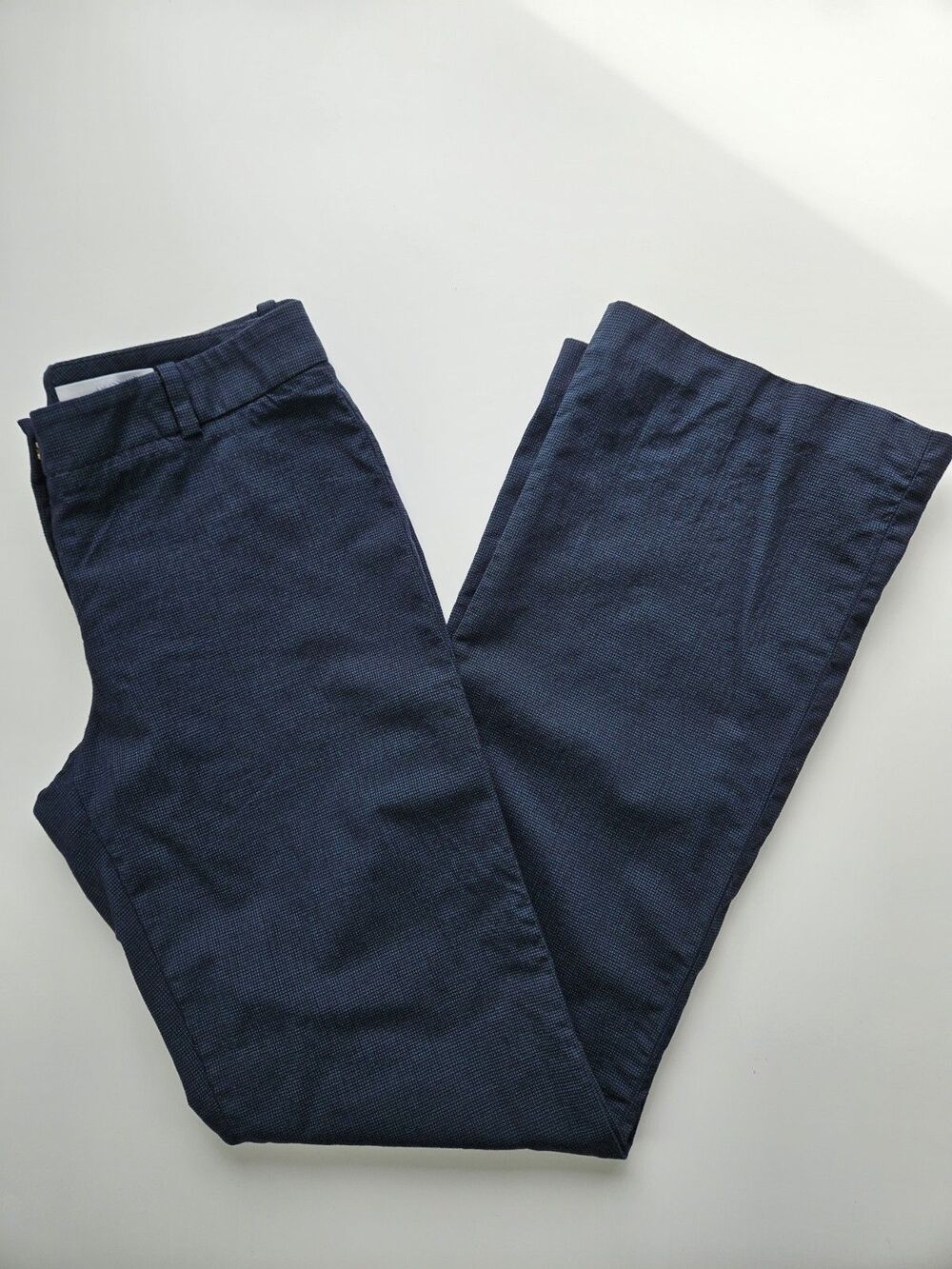 HUGO BOSS Women's Dark Blue Straight Leg Dress Pants Trousers 4